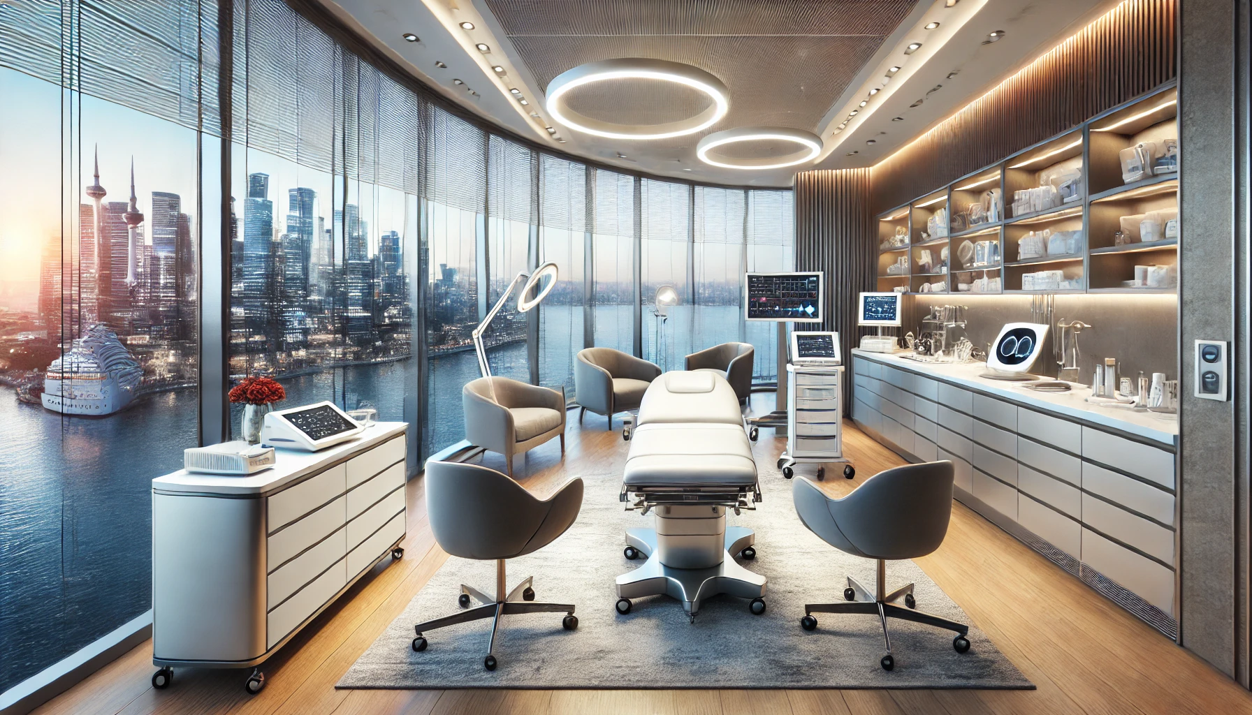 a modern, state-of-the-art cosmetic surgery clinic in Turkey.